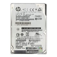 HP 697578-003 | 1.2TB 10000RPM SAS 6Gb/s 64MB Cache Hot-Pluggable (512n) SFF 2.5-inch Enterprise Hard Drive for Gen8/9 ProLiant Server