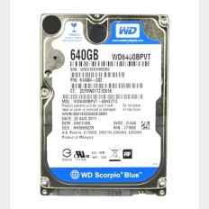 HP 614984-002 | 640GB 5400RPM SATA 3Gb/s 8MB Cache 2.5-Inch Hard Drive