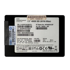 HP 756620-002 | 480GB Multi-Level Cell SATA 6Gb/s Hot Swappable Value Endurance SFF 2.5-Inch Solid State Drive for ProLiant Server Gen8