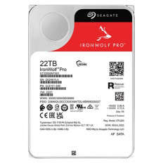Seagate ST22000NT001 | IronWolf Pro Helium 22TB 3.5" 6GB/s SATA 7200RPM 512MB Cache 512e NAS Server Hard Drive