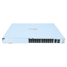 HP JL807A#ABA | Aruba Instant On 1960 24G 24 x Ports 10/100/1000 PoE + 2 x Ports 10 Gigabit SFP+ + 2 x Ports 100/1000/10GBase-T Rack-Mountable Layer 3 Managed Gigabit Ethernet Network Switch