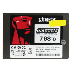Kingston SEDC600M/7680G | DC600M 7.68TB TLC SATA 6Gb/s 2.5-Inch Solid State Drive