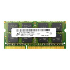 Micron MT16JTF1G64HZ-1G6E1 | 8GB DDR3-1600MHz PC3-12800 Non-ECC Unbuffered SODIMM CL11 2Rx8 1.5V 204-Pin Memory Module 