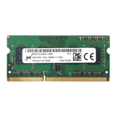 Micron MT8KTF51264HZ-1G6N1 | 4GB DDR3-1600MHz PC3-12800 Non-ECC Unbuffered SODIMM CL11 1Rx8 1.35V 204-Pin Memory Module 