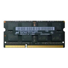 Micron MT16JTF51264JHZ-1G6M2 | 4GB DDR3-1600MHz PC3-12800 Non-ECC Unbuffered SODIMM CL11 2Rx8 1.5V 204-Pin Memory Module 