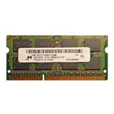 Micron MT16KTF51264HZ-1G4M1 | 4GB DDR3-1333MHz PC3-10600 Non-ECC Unbuffered SODIMM CL9 2Rx8 1.35V 204-Pin Memory Module 