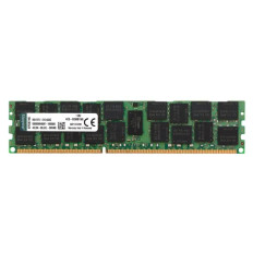 Kingston 9931973-010.A00G | 16GB DDR3-1600MHz PC3-12800 ECC Registered RDIMM CL11 2Rx4 1.35V 240-Pin Memory Module 