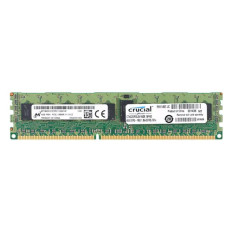 Micron MT18KSF51272PZ-1G6K1HF | 4GB DDR3-1600MHz PC3-12800 ECC Registered RDIMM CL11 1Rx4 1.35V 240-Pin Memory Module 