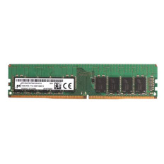 Micron MTA18ASF2G72AZ-2G3A1ZG | 16GB DDR4-2400MHz PC4-19200 ECC Unbuffered UDIMM CL17 2Rx8 1.2V 288-Pin Memory Module 
