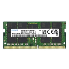 Samsung M474A4G43MB1-CTDQ | 32GB DDR4-2666MHz PC4-21300 ECC Unbuffered SODIMM CL19 2Rx8 1.2V 260-Pin Memory Module 
