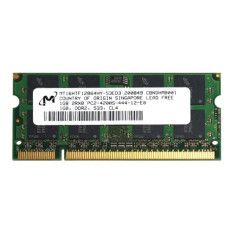 Micron MT16HTF12864HY-53ED3 | 1GB DDR2-533MHz PC2-4200 Non-ECC Unbuffered SODIMM CL4 2Rx8 1.8V 200-Pin Memory Module 