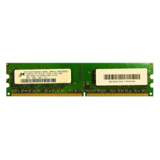 Micron MT16HTF25664AY-800G1 | 2GB DDR2-800MHz PC2-6400 Non-ECC Unbuffered UDIMM CL6 2Rx8 1.8V 240-Pin Memory Module 