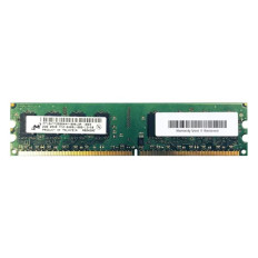 Micron MT16HTF25664AY-800J3A | 2GB DDR2-800MHz PC2-6400 Non-ECC Unbuffered UDIMM CL6 2Rx8 1.8V 240-Pin Memory Module 