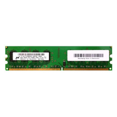Micron MT16HTF25664AY-667G2 | 2GB DDR2-667MHz PC2-5300 Non-ECC Unbuffered UDIMM CL5 2Rx8 1.8V 240-Pin Memory Module 