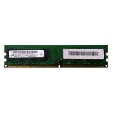 Micron MT16HTF51264AY-667A1 | 4GB DDR2-667MHz PC2-5300 Non-ECC Unbuffered UDIMM CL5 2Rx8 1.8V 240-Pin Memory Module 