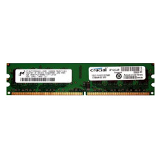 Micron MT16HTF25664AY-1GAE1 | 2GB DDR2-1066MHz PC2-8500 Non-ECC Unbuffered UDIMM CL7 2Rx8 1.8V 240-Pin Memory Module 