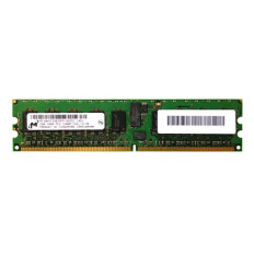 Micron MT18HTF25672PY-667G1 | 2GB DDR2-667MHz PC2-5300 ECC Registered RDIMM CL5 1Rx4 1.8V 240-Pin Memory Module 