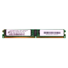 Micron MT18HVF25672PY-667E1 | 2GB DDR2-667MHz PC2-5300 ECC Registered VLP RDIMM CL5 1Rx4 1.8V 240-Pin Memory Module 