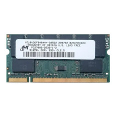 Micron MT16VDDF6464HY-335G2 | 512MB DDR-333MHz PC2700 Non-ECC Unbuffered SODIMM CL2.5 2Rx8 2.5V 200-Pin Memory Module 