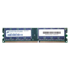 Micron MT16VDDT6464AG-40BGB | 512MB DDR-400MHz PC3200 Non-ECC Unbuffered UDIMM CL3 2Rx8 2.5V 184-Pin Memory Module 