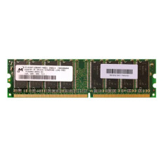 Micron MT16VDDT12864AY-40BD1 | 1GB DDR-400MHz PC3200 Non-ECC Unbuffered UDIMM CL3 2Rx8 2.5V 184-Pin Memory Module 