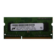 Micron MT8JSF25664HZ-1G1D1 | 2GB DDR3-1066MHz PC3-8500 Non-ECC Unbuffered SODIMM CL7 1Rx8 1.5V 204-Pin Memory Module 