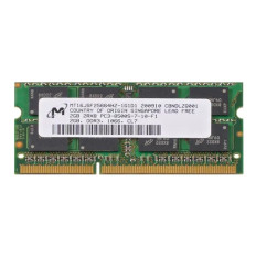 Micron MT16JSF25664HZ-1G1D1 | 2GB DDR3-1066MHz PC3-8500 Non-ECC Unbuffered SODIMM CL7 2Rx8 1.5V 204-Pin Memory Module 
