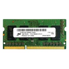 Micron MT4JSF12864HZ-1G4D1 | 1GB DDR3-1333MHz PC3-10600 Non-ECC Unbuffered SODIMM CL9 1Rx16 1.5V 204-Pin Memory Module 
