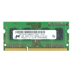 Micron MT8JSF12864HZ-1G4F1 | 1GB DDR3-1333MHz PC3-10600 Non-ECC Unbuffered SODIMM CL9 1Rx8 1.5V 204-Pin Memory Module 