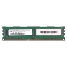 Micron MT8JTF12864AZ-1G1F1 | 1GB DDR3-1066MHz PC3-8500 Non-ECC Unbuffered UDIMM CL7 1Rx8 1.5V 240-Pin Memory Module 