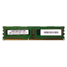 Micron MT8JTF12864AZ-1G4F1 | 1GB DDR3-1333MHz PC3-10600 Non-ECC Unbuffered UDIMM CL9 1Rx8 1.5V 240-Pin Memory Module 