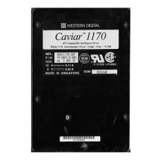 Western Digital WDAC1170 | 170MB 5400RPM IDE 2MB Cache 3.5-Inch Hard Drive