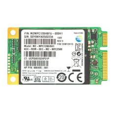 Samsung MZMPC128HBFU-000H1 | PM830 Series 128GB Multi-Level Cell SATA 6Gb/s mSATA Solid State Drive
