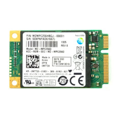 Samsung MZMPC256HBGJ | PM830 Series 256GB Multi-Level Cell SATA 6Gb/s mSATA Solid State Drive