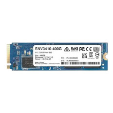Synology SNV3410-400G | SNV3410 Series 400GB PCI Express NVMe 3.0 x4 (RoHS) M.2 2280 Solid State Drive