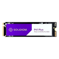 Solidigm SSDPFKNU512GZX1 | P41 Plus Series 512GB Quad-Level Cell PCI Express NVMe 4.0 x4 M.2 2280 Solid State Drive