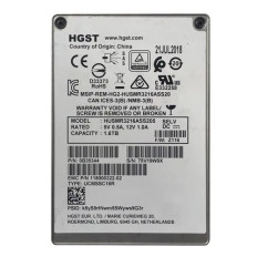 HGST HUSMR3216ASS205 | Ultrastar DC SS300 Series 1.6TB Multi-Level Cell SAS 12Gb/s Read Intensive (TCG+FIPS) 2.5-inch Solid State Drive