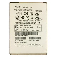HGST HUSMR1640ASS200 | Ultrastar SSD1600MR Series 400GB Multi-Level Cell SAS 12Gb/s 512e Read Intensive (Crypto Sanitize) 2.5-inch Solid State Drive