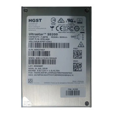 HGST SDLL1HLR-076T-CDA1 | Ultrastar DC SS200 Series 7.68TB Multi-Level Cell SAS 12Gb/s (TCG) 2.5-Inch Solid State Drive