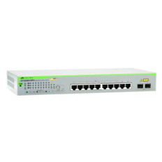 Allied Telesis AT-GS950/10PS-50 | GS950 AT-GS950/10PS 10 x Ports PoE+ 1000Base-T + 2 x Ports Combo SFP Layer 2 Managed Rack-mountable Gigabit Ethernet Network Switch