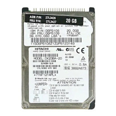 IBM 06P5109 | 20GB 4200RPM IDE Ultra ATA/66 (ATA-5) 2MB Cache 2.5-Inch Hard Drive