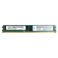 Micron MT18JDF51272PDZ-1G6M | 4GB DDR3-1600MHz PC3-12800 ECC Registered VLP RDIMM CL11 2Rx8 1.5V 240-Pin Memory Module 