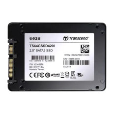 Transcend TS64GSSD420I | SSD420 64GB Multi-Level Cell SATA 6Gb/s 2.5-Inch Solid State Drive