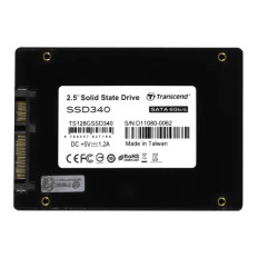 Transcend TS128GSSD340 | 128GB Multi-Level Cell SATA 6Gb/s 2.5-Inch Solid State Drive