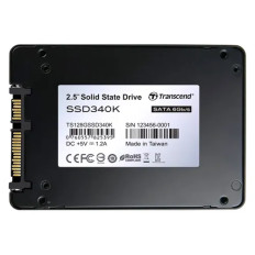 Transcend TS128GSSD340K | 128GB Multi-Level Cell SATA 6Gb/s 2.5-Inch Solid State Drive