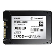 Transcend TS128GSSD420K | 128GB Multi-Level Cell SATA 6Gb/s 2.5-Inch Solid State Drive