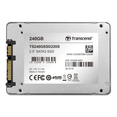 Transcend TS240GSSD220S | SSD220S 240GB Triple-Level-Cell SATA 6Gb/s 2.5-Inch Solid State Drive