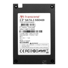 Transcend TS512GSSD420I | SSD420I 512GB Multi-Level Cell SATA 6Gb/s 2.5-Inch Solid State Drive