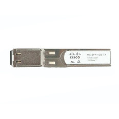 Cisco MA-SFP-1GB-TX | Meraki 1Gb/s 1000Base-T 100m RJ-45 Connector Transceiver Module