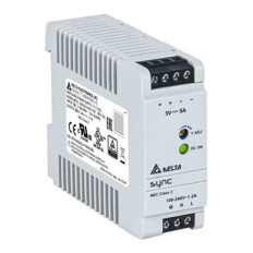 Delta DRS-5V50W1NR | 25-Watt 5V 5A DIN Rail Power Supply